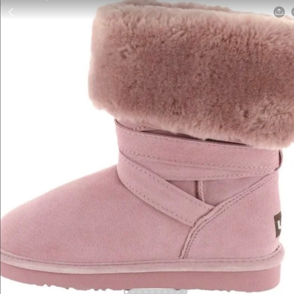 Lamo Shoes - Ladies Pink Lamo Boots